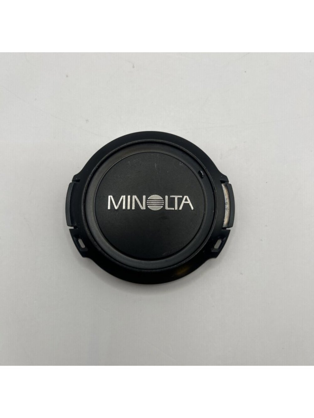 Minolta Classic 55mm Front Lens Cap LF1055 Black Camera Accessory Japan Circle